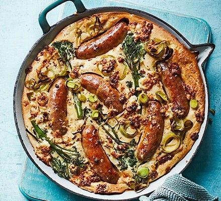 Cheesy Toad in the Hole with Mustard Seeds