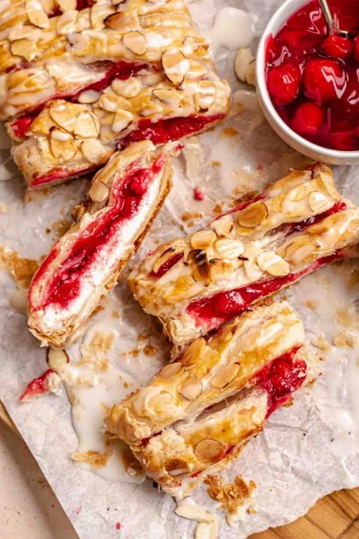 Cherry Almond Philadelphia Cheesecake Filling