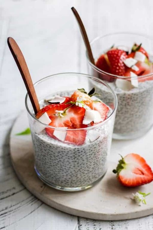 Chia Seed Pudding with Coconut Milk