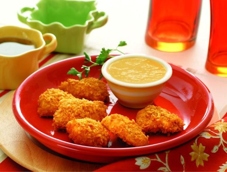 Chicken Nugget Dippers with Honey Mustard