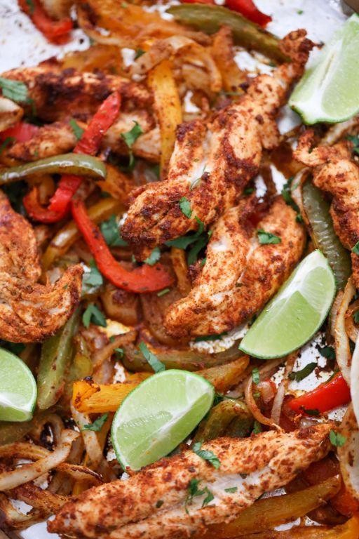 Chicken Tenderloin Fajitas