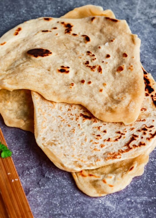 Chickpea Flour Naan Bread