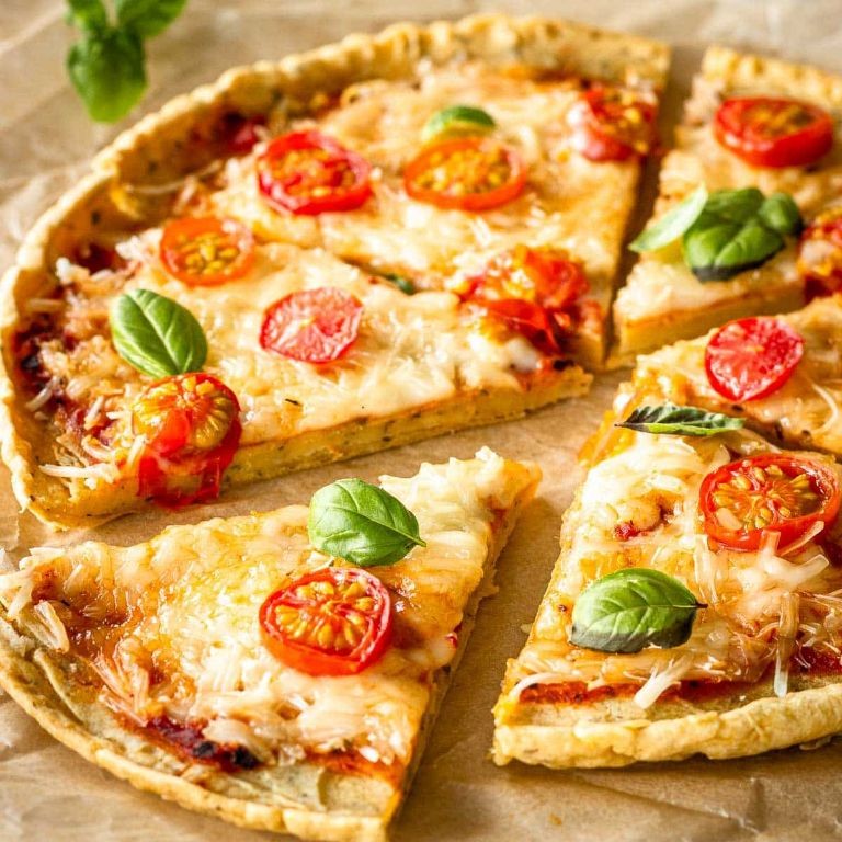 Chickpea Flour Pizza Crust