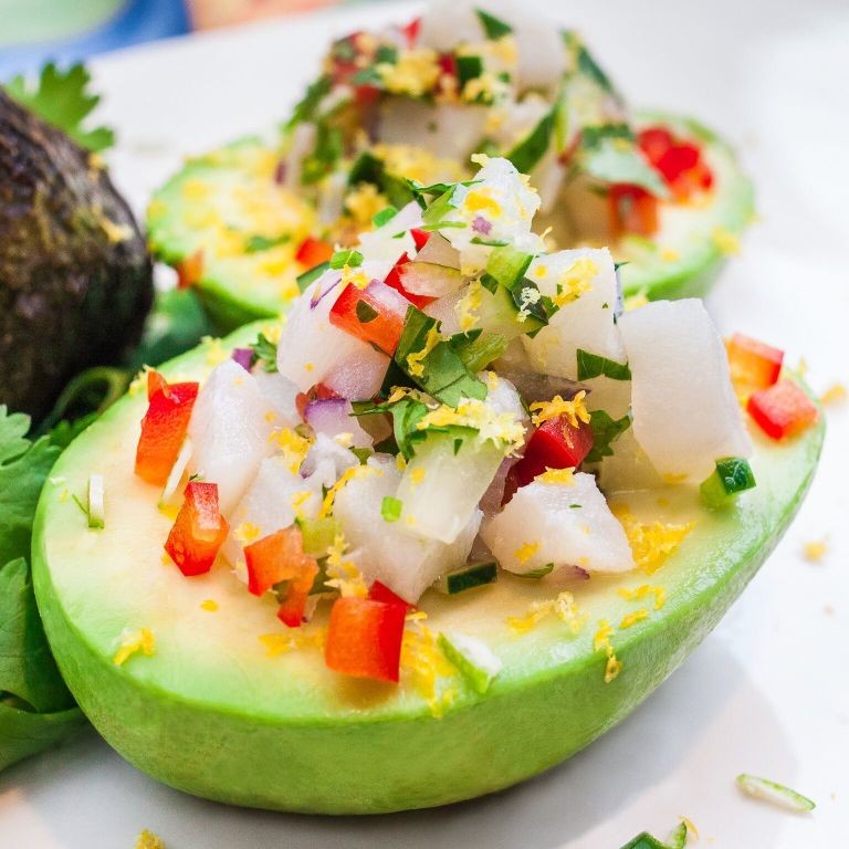 Chilean Sea Bass Ceviche with Lime and Cilantro