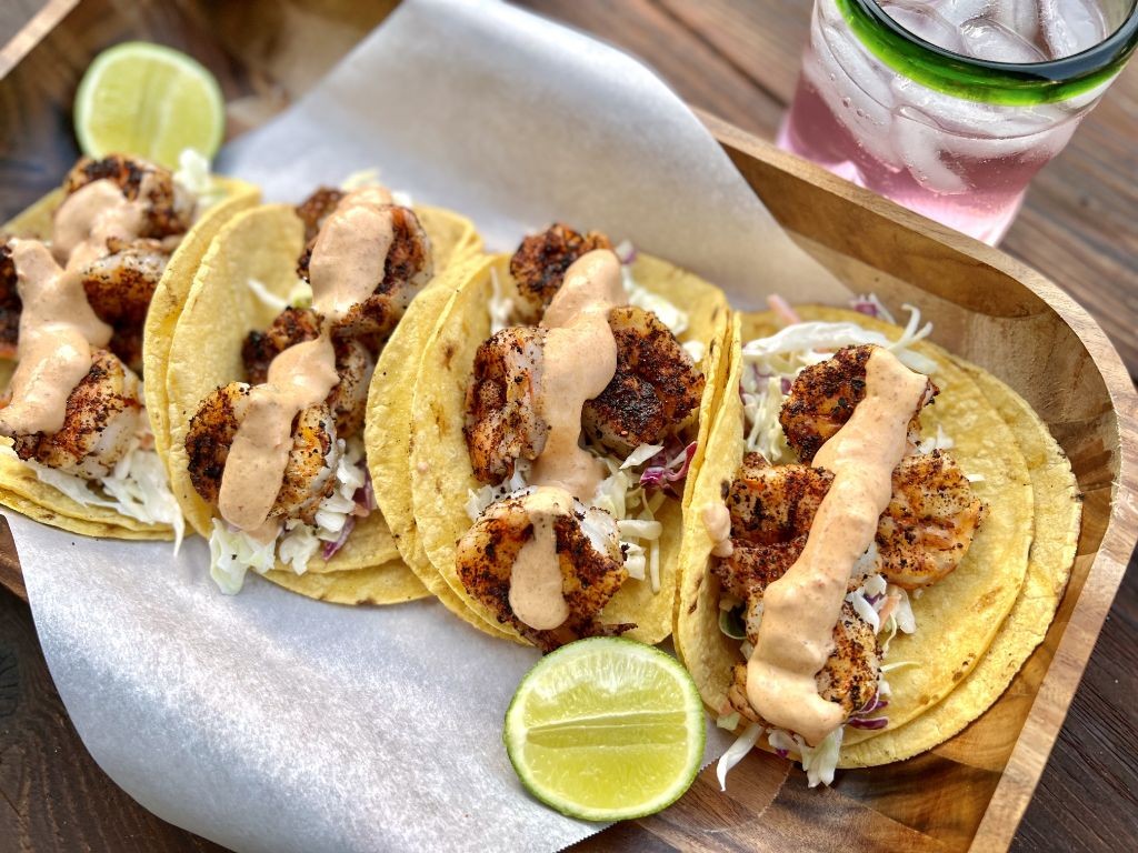 Chili-Lime Grilled Shrimp Tacos