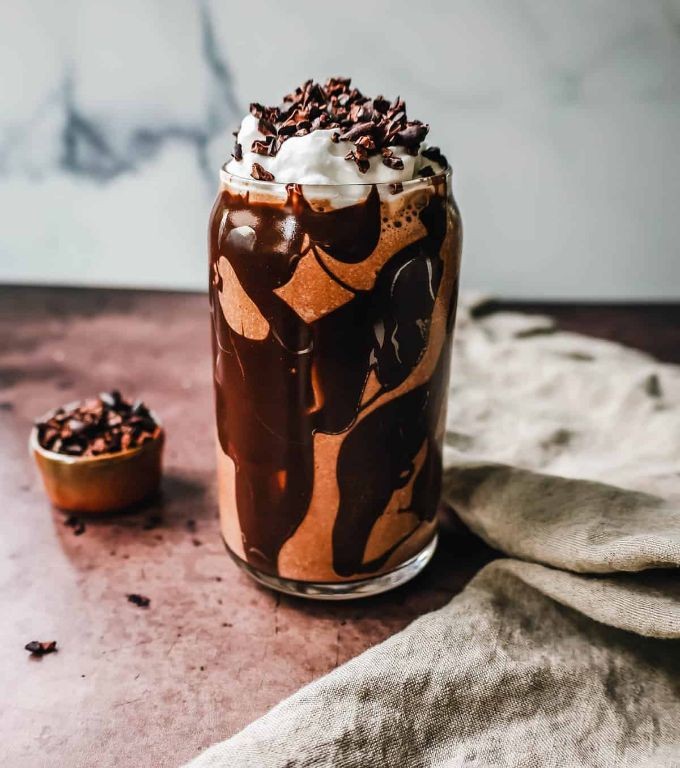 Chocolate Almond Butter Protein Shake
