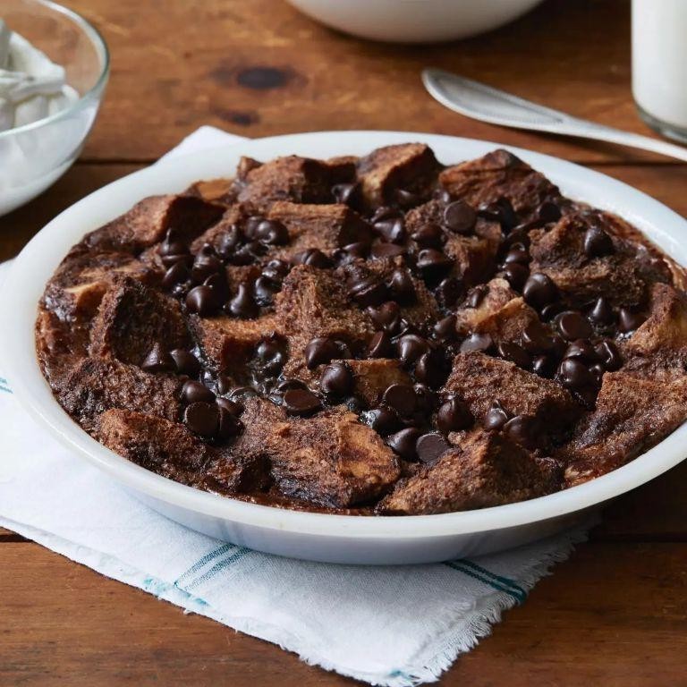 Chocolate Bread Pudding