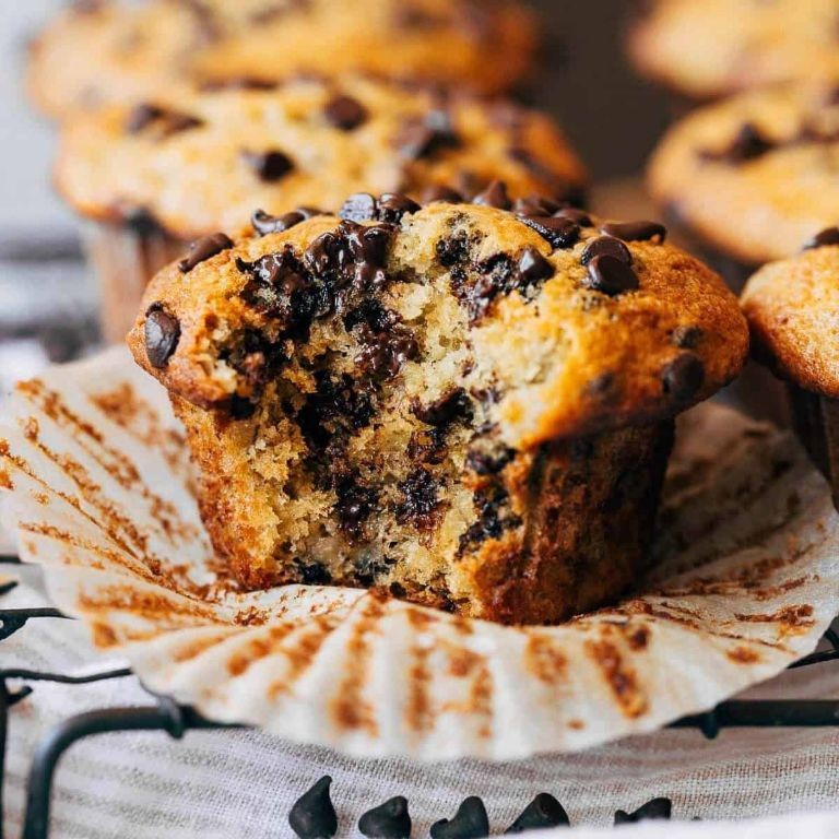 Chocolate Chip Banana Bread Muffins