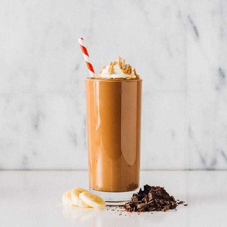 Chocolate Peanut Butter Weight Watcher Smoothie