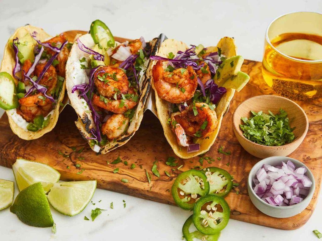 Cilantro Lime Shrimp Tacos