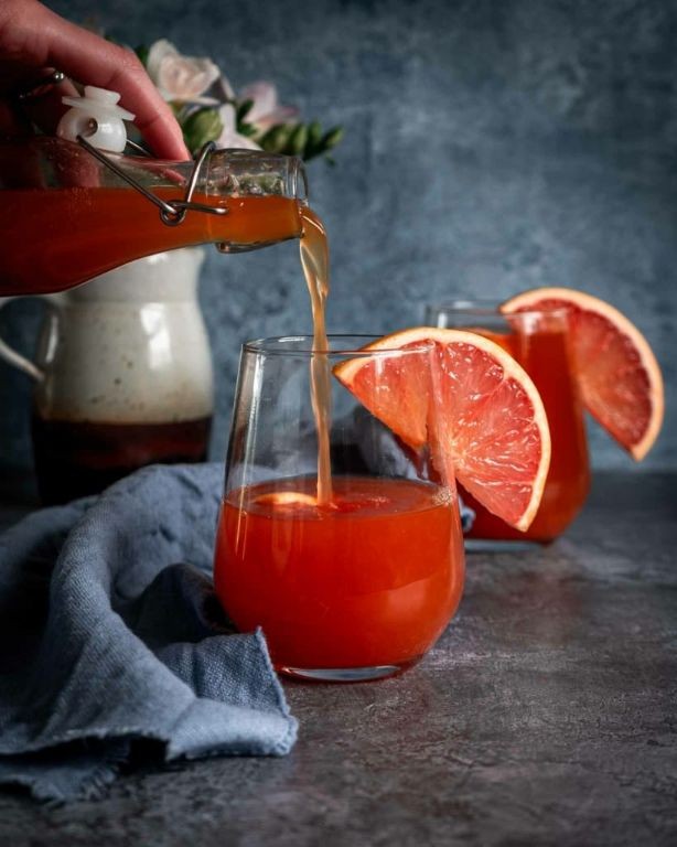 Citrus Blast Grapefruit Kombucha