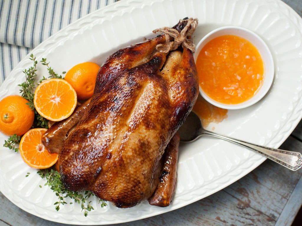 Citrus Roasted Whole Duck