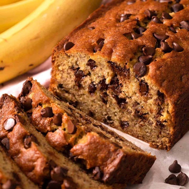 Classic Chocolate Chip Banana Bread