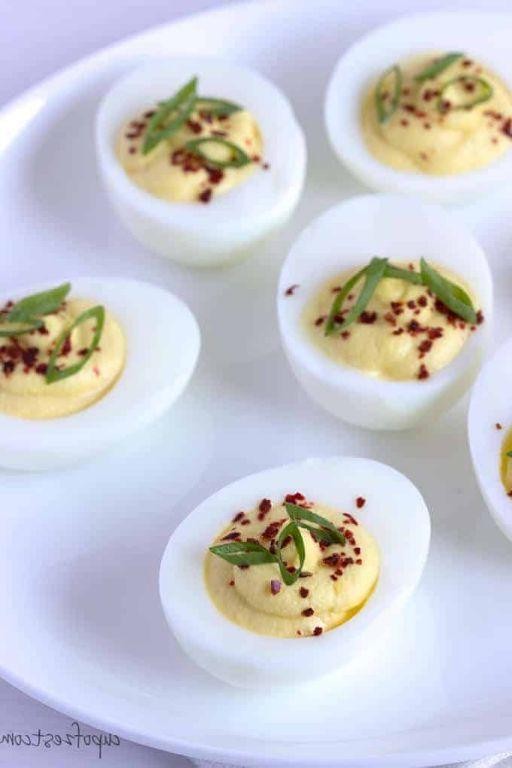 Classic Deviled Eggs with a Tangy Twist
