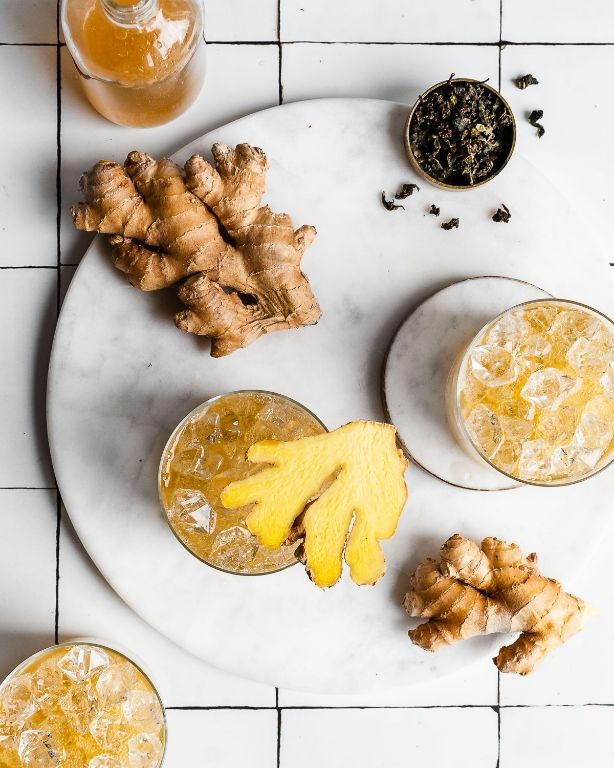 Classic Ginger-Lemon Kombucha