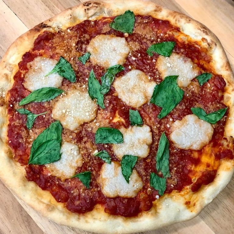 Classic Margherita Vegan Pizza