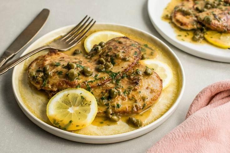 Classic Veal Scallopini with Lemon Butter Sauce