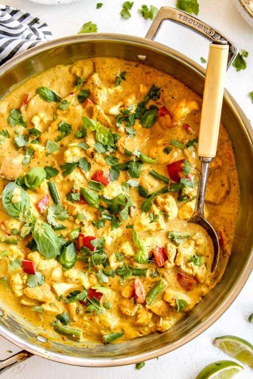 Coconut Curry Chicken Tenderloins