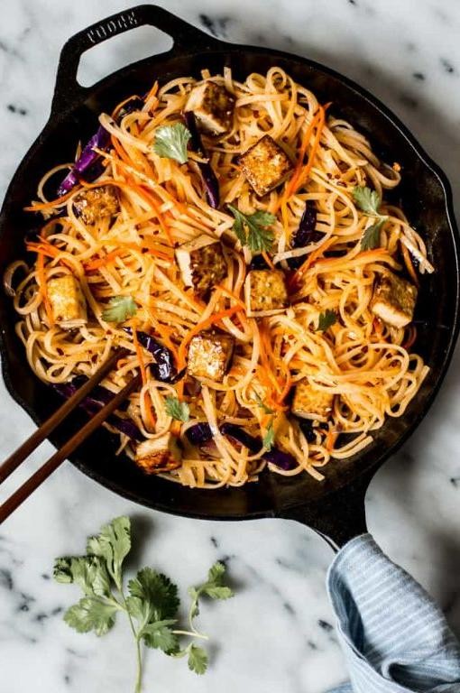 Coconut Curry Tofu Pasta
