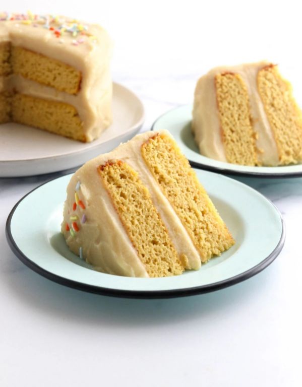 Coconut Flour Vanilla Cake