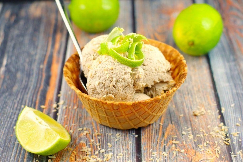 Coconut Lime Nice Cream