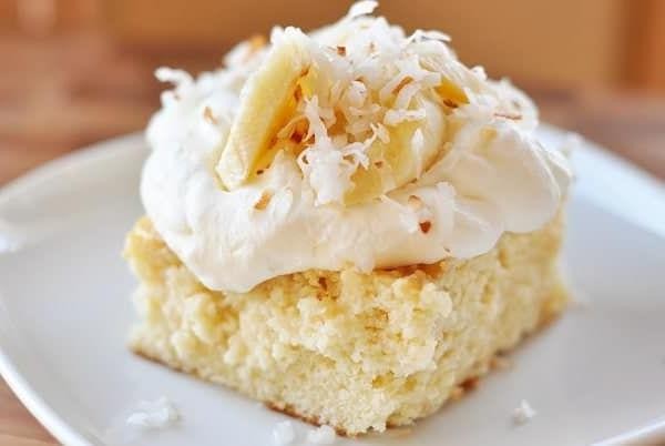 Coconut Milk Tres Leches Cake