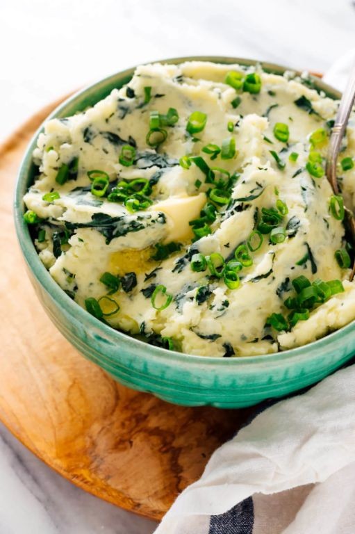 Colcannon with Kale and Creamy Mashed Potatoes