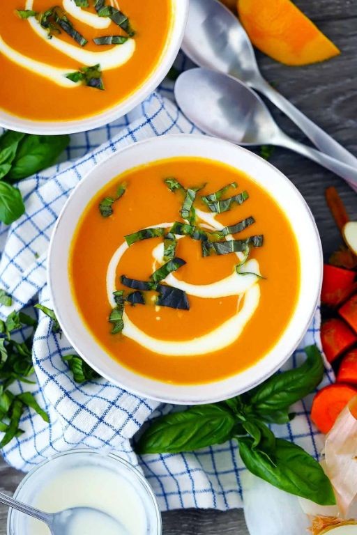 Cold Carrot Ginger Soup