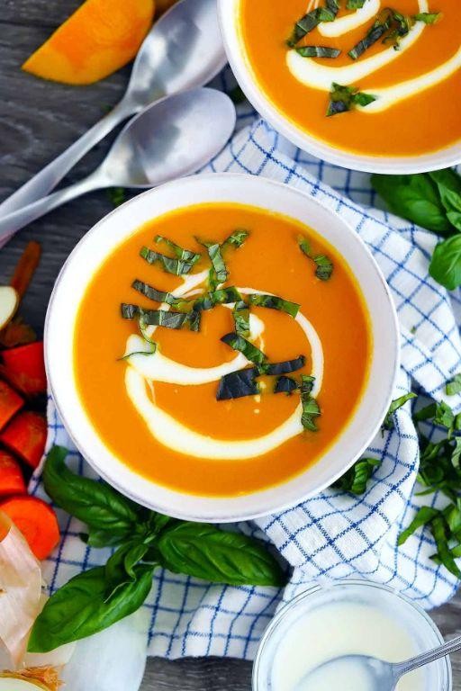 Cold Carrot and Ginger Soup