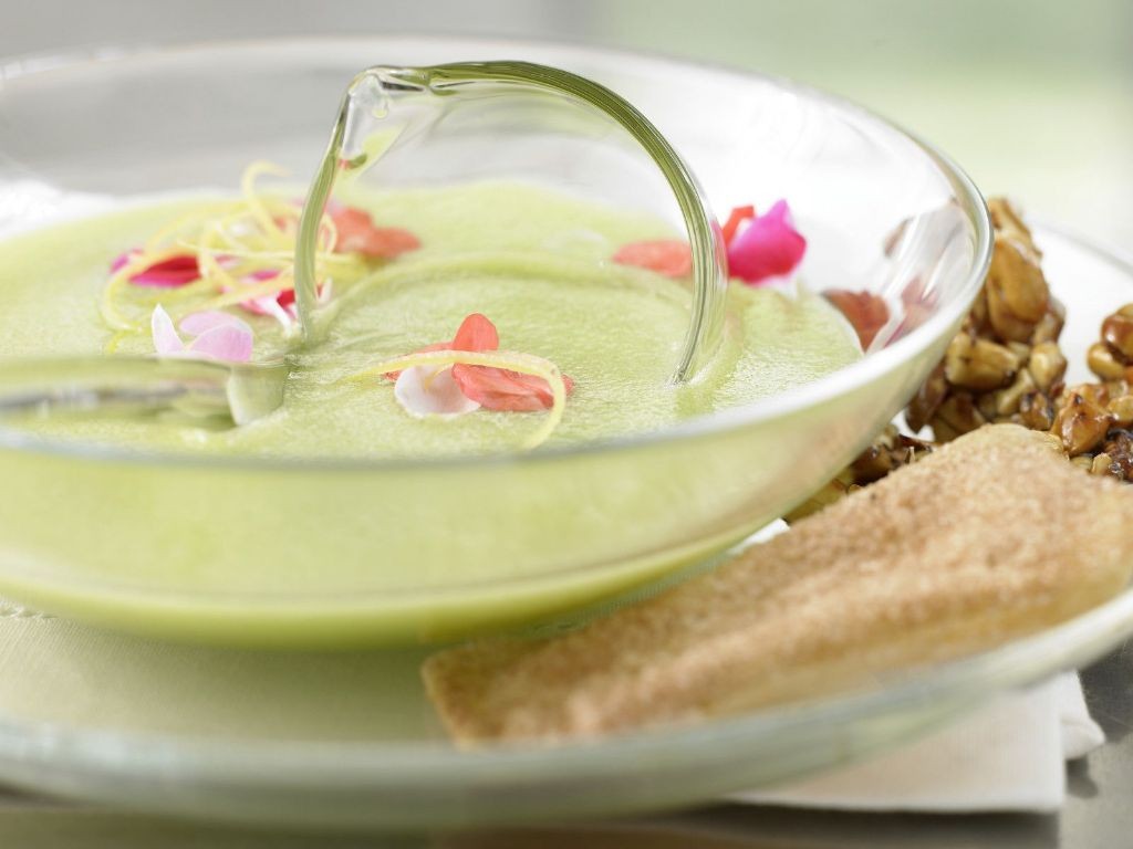 Cold Green Apple Soup