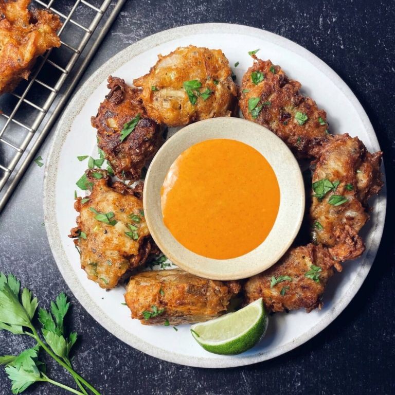 Conch Fritters with Chipotle Mayo