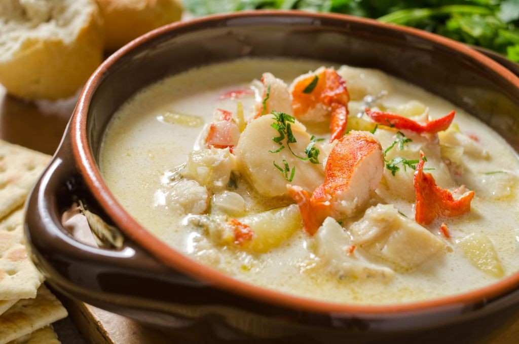 Conch and Lobster Bisque