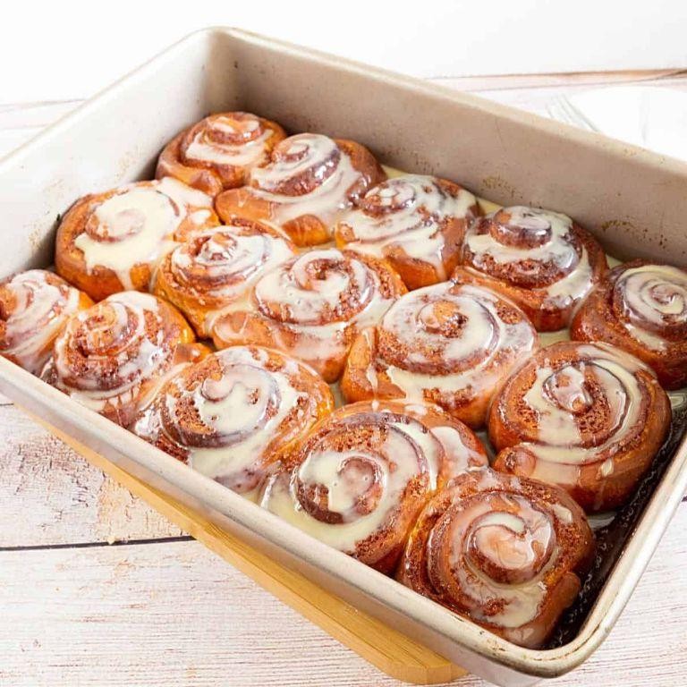 Condensed Milk Cinnamon Rolls