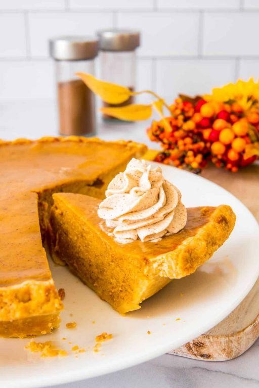 Condensed Milk Pumpkin Pie