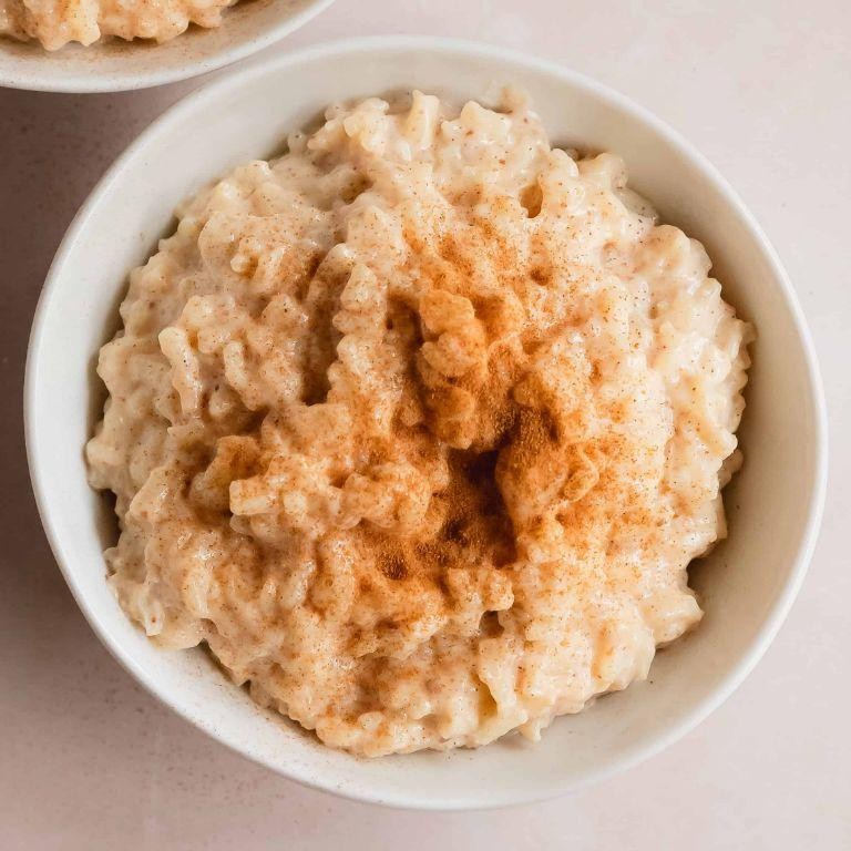 Condensed Milk Rice Pudding