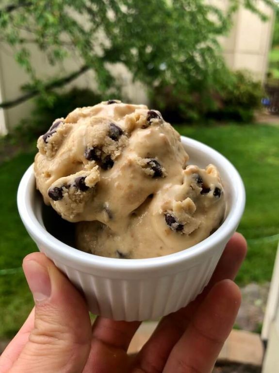 Cookie Dough Frozen Yogurt