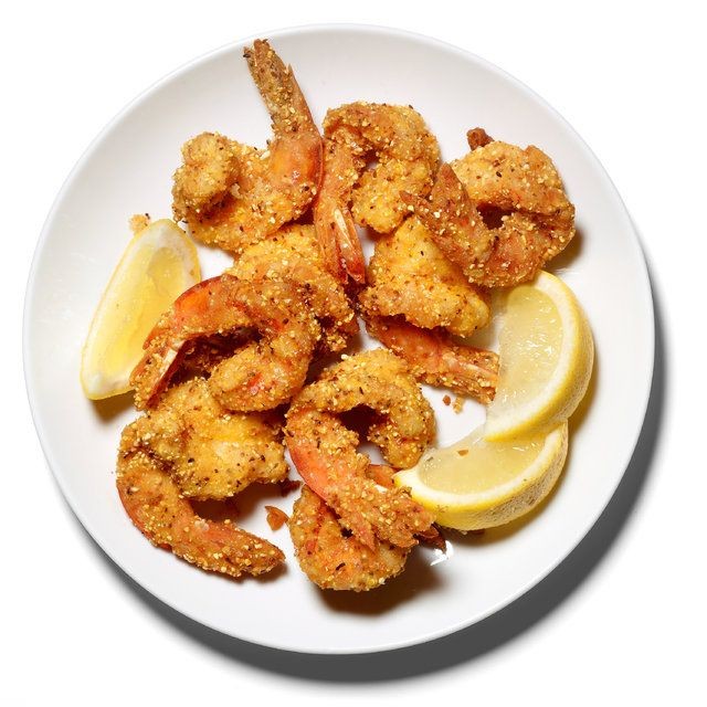 Cornmeal Batter Shrimp with Spicy Mayo
