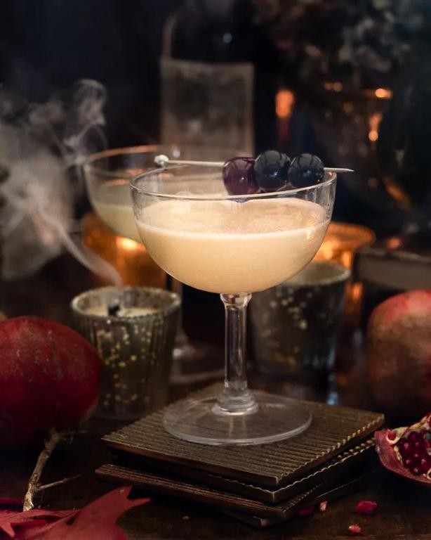 Corpse Reviver No. 2 with Blackberry Reduction