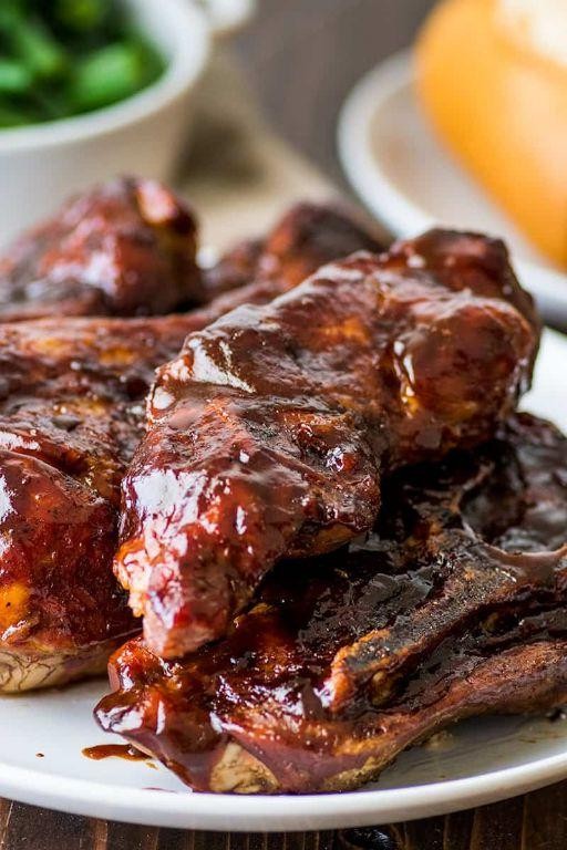 Country-Style Pork Ribs with BBQ Sauce