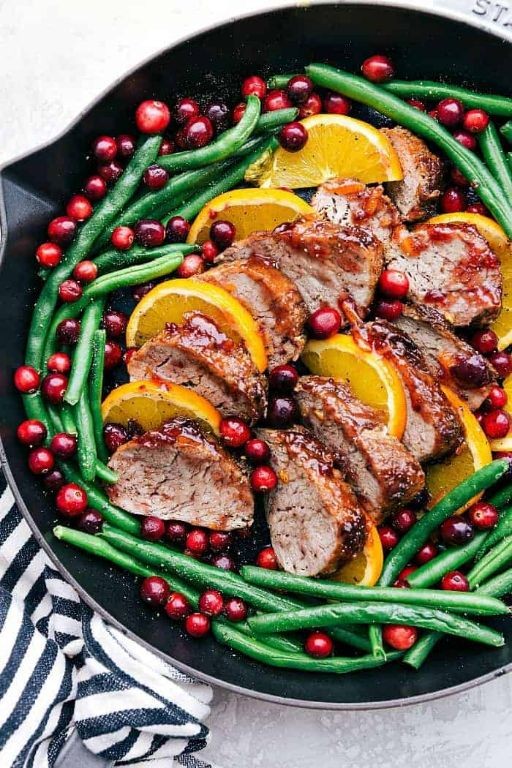 Cranberry Orange Pork Tenderloin