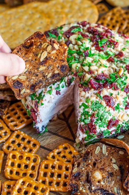 Cranberry Walnut Cheese Ball