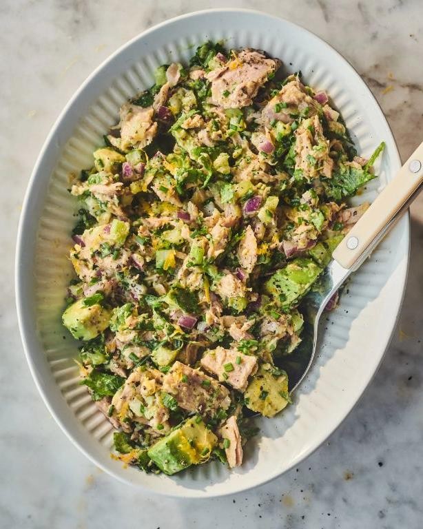 Creamy Avocado Tuna Salad