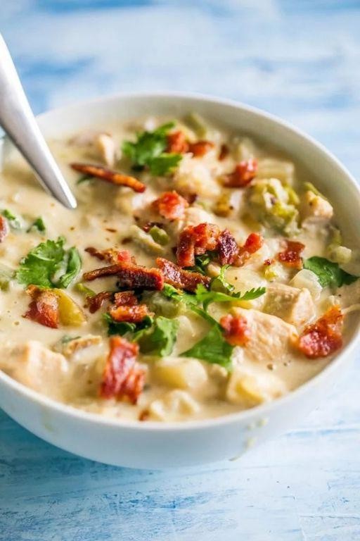 Creamy Bacon Chicken and Potato Chowder