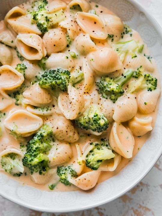 Creamy Broccoli Cheddar Pasta