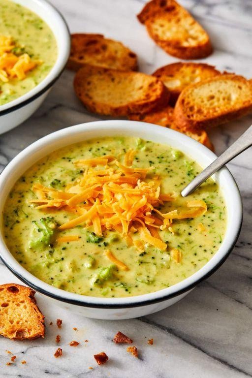 Creamy Broccoli Cheddar Soup