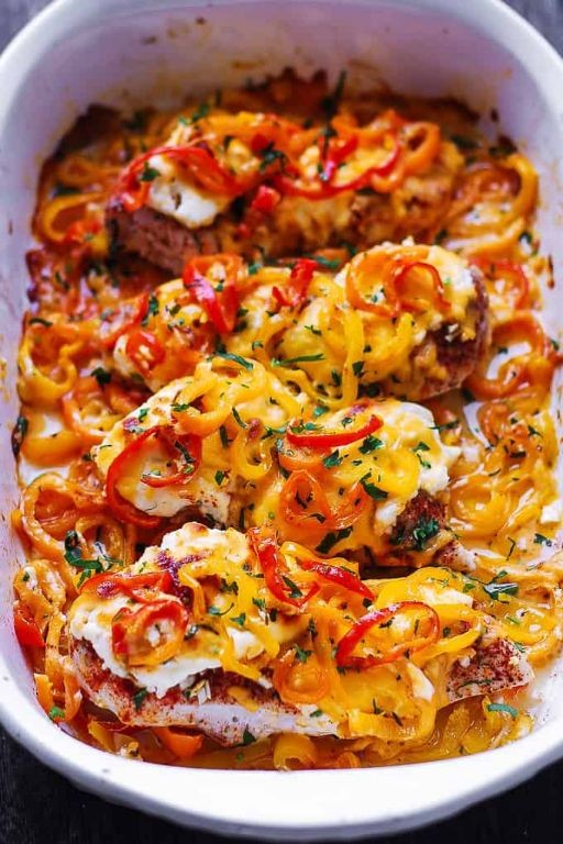 Creamy Cajun Chicken Thighs with Bell Peppers