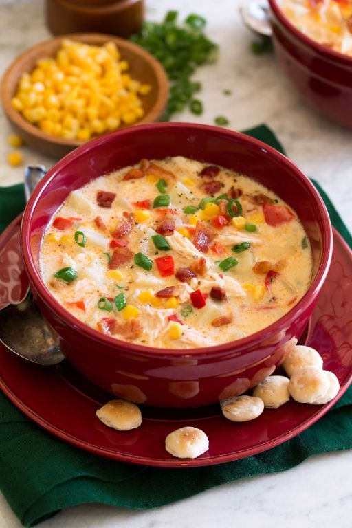 Creamy Chicken and Corn Chowder