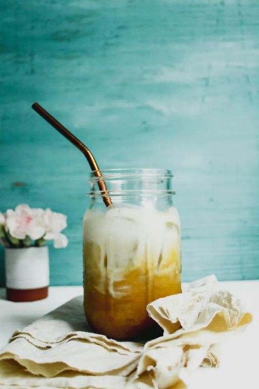 Creamy Coconut Milk Coffee