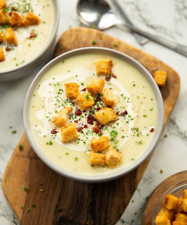 Creamy Leek and Potato Soup