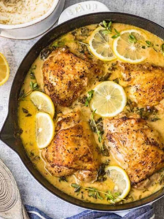 Creamy Lemon Butter Chicken